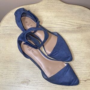Call It Spring Navy Blue Women's Flats